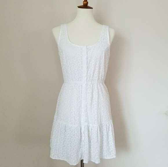 BB Dakota Dresses & Skirts - BB Dakota 'Leesha' Embroidered Chiffon Fit & Flare